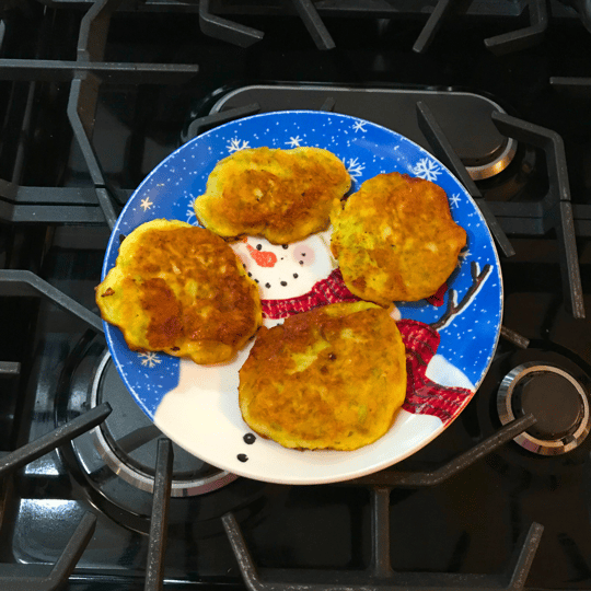 Meatless Friday Zucchini Pancakes